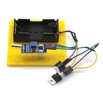

DIY Educational Vibration Switch Alarm Tilt Sensor Module Electronic Production Training Kit for Arduino Smart Robot