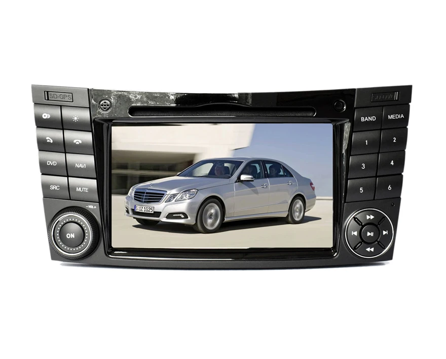 Excellent Android 7.1 Car DVD GPS Player for Mercedes-Benz W211 2002-2008 9