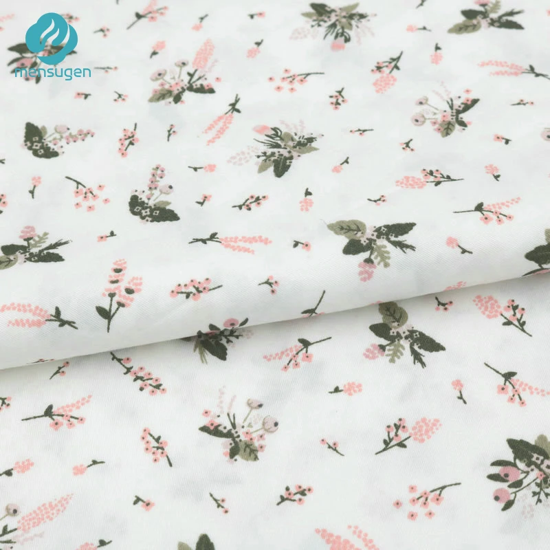 Mensugen 50 см* 160 см хлопковая ткань с цветочным узором для лоскутного шитья постельные принадлежности простыни подушки одеяло платья швейный материал