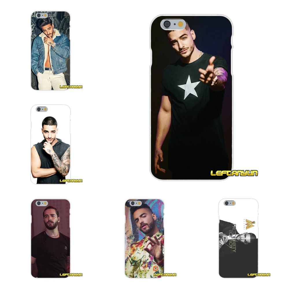 

pupular singer Maluma pattern For iPhone X 4 4S 5 5S 5C SE 6 6S 7 8 Plus Accessories Phone Shell Covers