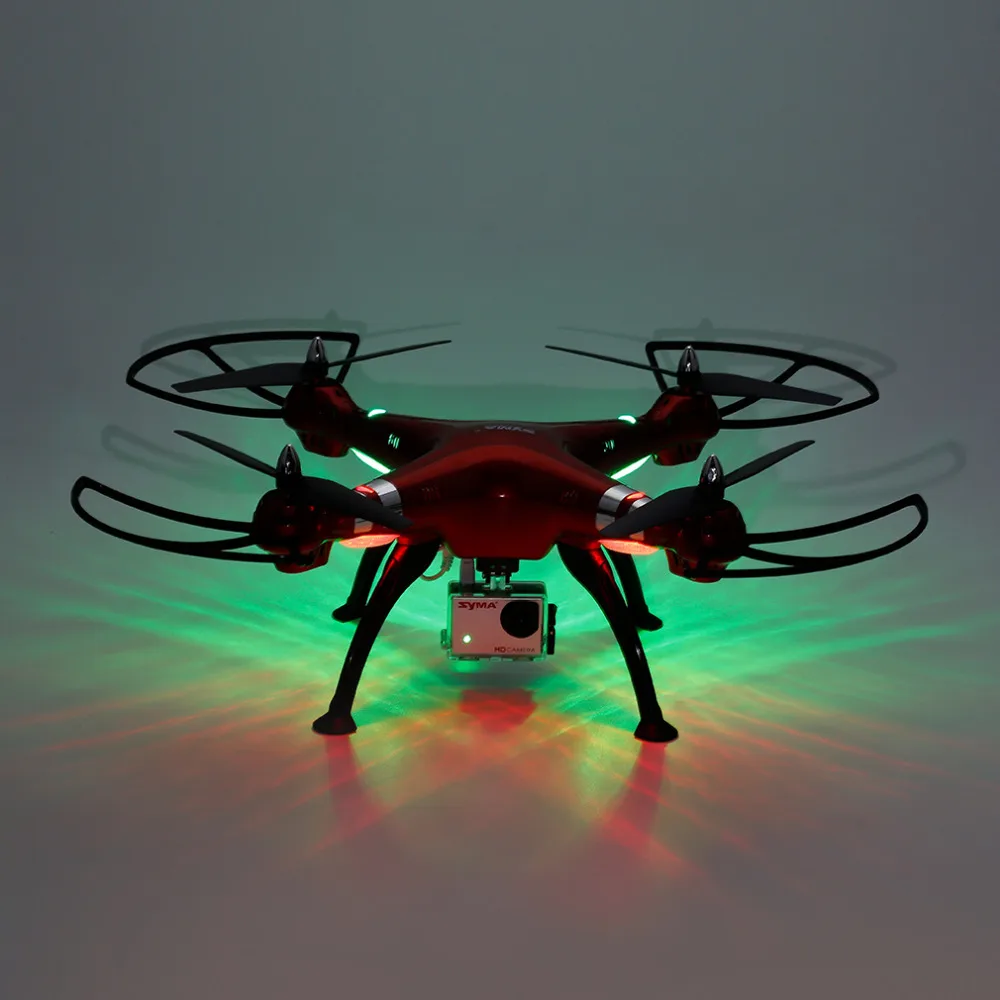 

For Syma X8HG New Sale 2.4G RC Quadcopter Night Flight Barometer Gyro 8MP Camera RC Quadcopter