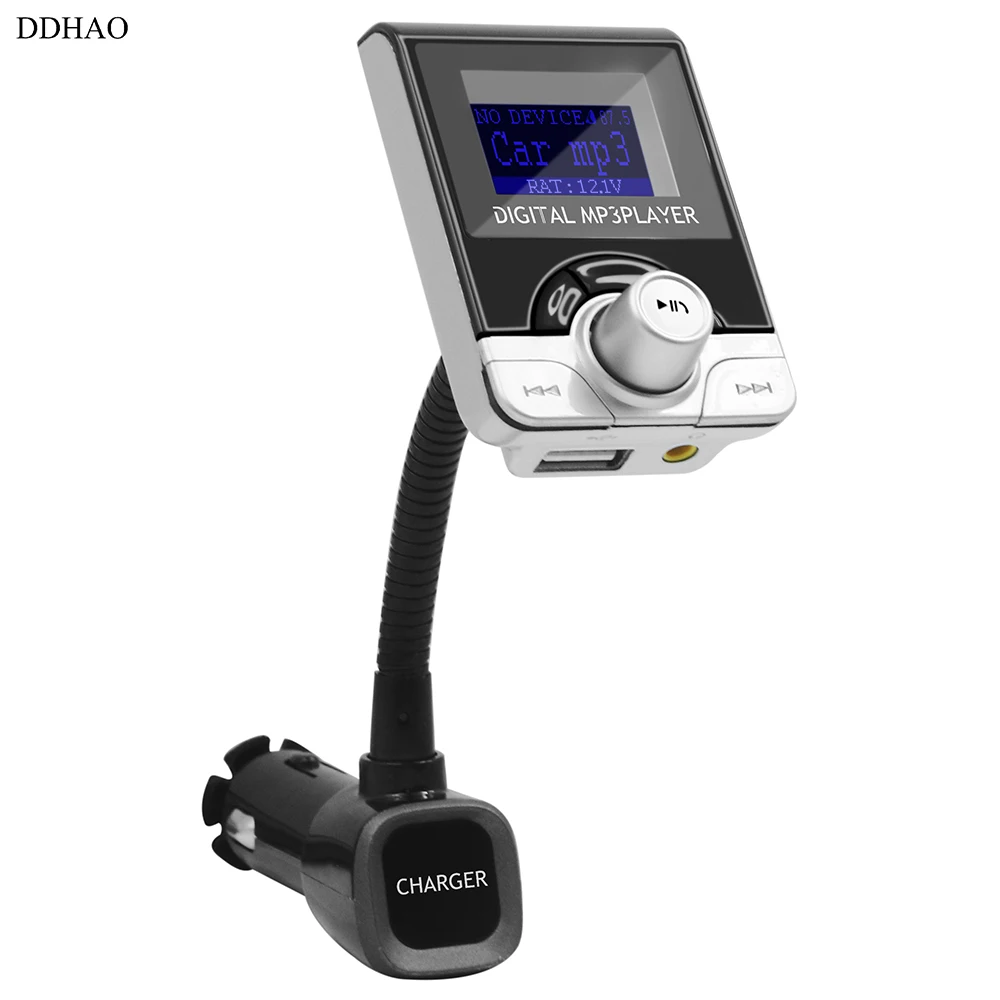 DDHAO Multi purpose FM Transmitter Wireless Bluetooth 4.0+EDR Hands