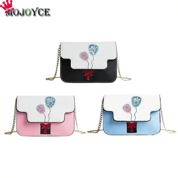 

Small Balloon Flap Messenger Bags PU Leather Chain Crossbody Bag for Women Handbags Shoulder Bag for Women 2018