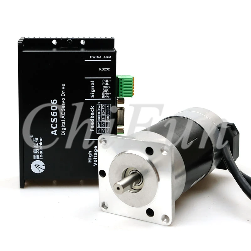 Leadshine 90W Brushless servo drive kit ACS606 + Brushless motor