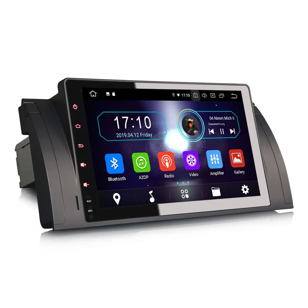 Flash Deal 9" Android 9.0 Pie OS Car Navigation GPS Radio for BMW E39 M5 1999-2003 BMW E39 1995-2003 BMW E38 1994-2001 BMW X5 E53 2000-2007 3