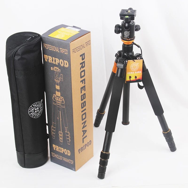Q999 профессиональная фотографическая портативная видеокамера монопод штатив с шаровой головкой для цифровой SLR DSLR камеры складной 43 см