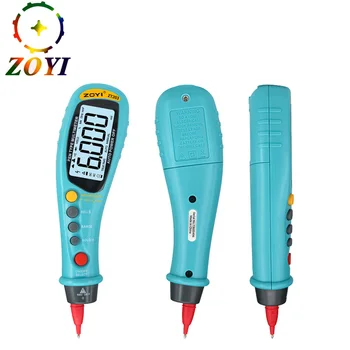 

ZOYI 6000 Counts pen-type Digital Multimeter with LCD Display True RMS Auto AC/DC Voltmeter Tester Portable Meter Free Shipping