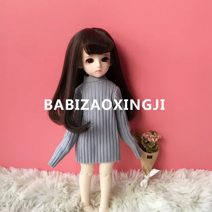 1/6 bjd blyth Кукла Одежда Pullip кукла аксессуары модный цветной свитер для 30 см кукла blyth Одежда для Барби