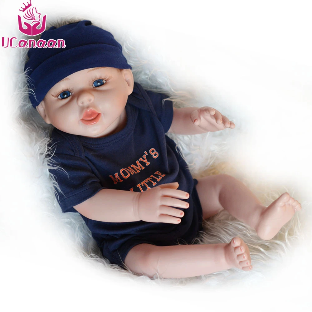 22/" Handmade Realistic Reborn Baby Dolls Newborn Sleeping Real Life Baby Doll GM