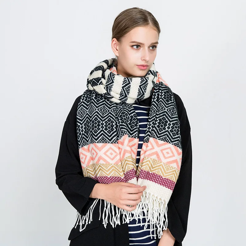 luxury brand winter scarves Blanket Oversized Designer Scarf Bufandas