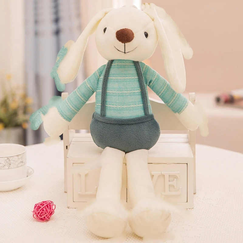 40 см милый кролик плюшевый Игрушечный Кролик мягкая ткань Плюшевый Кролик Пасхальный подарок декор детские игрушки для детей подарок на