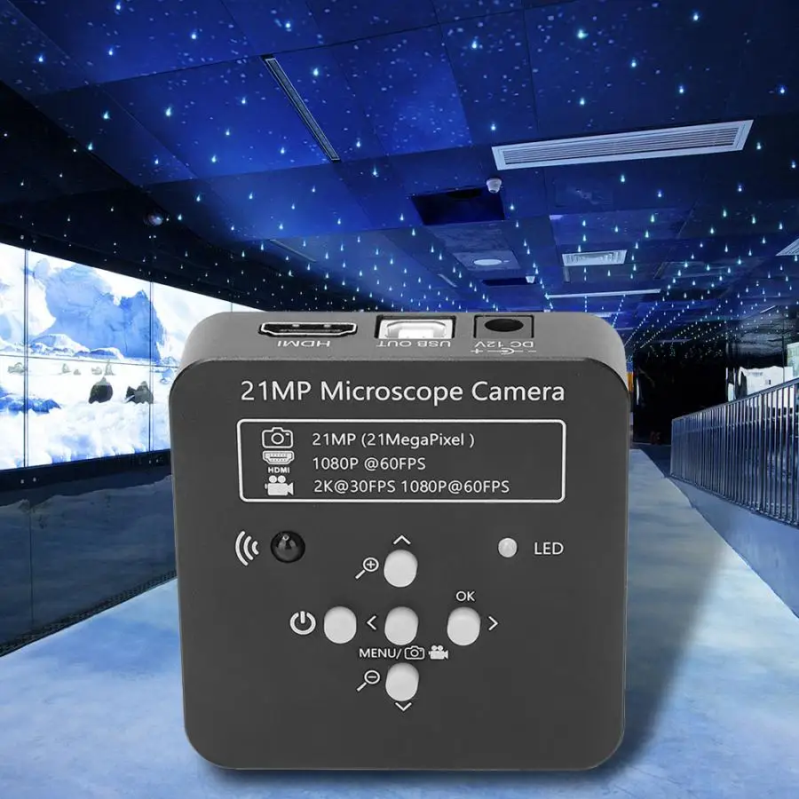 

21MP Sensor Pixel Industrial Microscope Camera Industrial Microscope 100-240V stereo microscope camera mikroskop