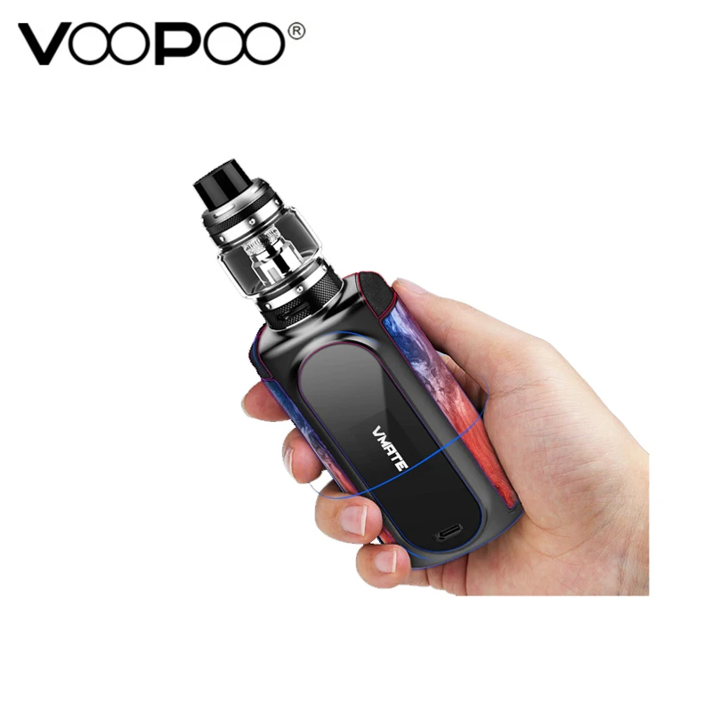 

Promotion Electronic Cigarettes VOOPOO Vmate Kit 200W Box Mod Kit with 8ml T1 Tank UFORCE U2/N1 Coil VS Voopoo Drag 2 Vaporizer