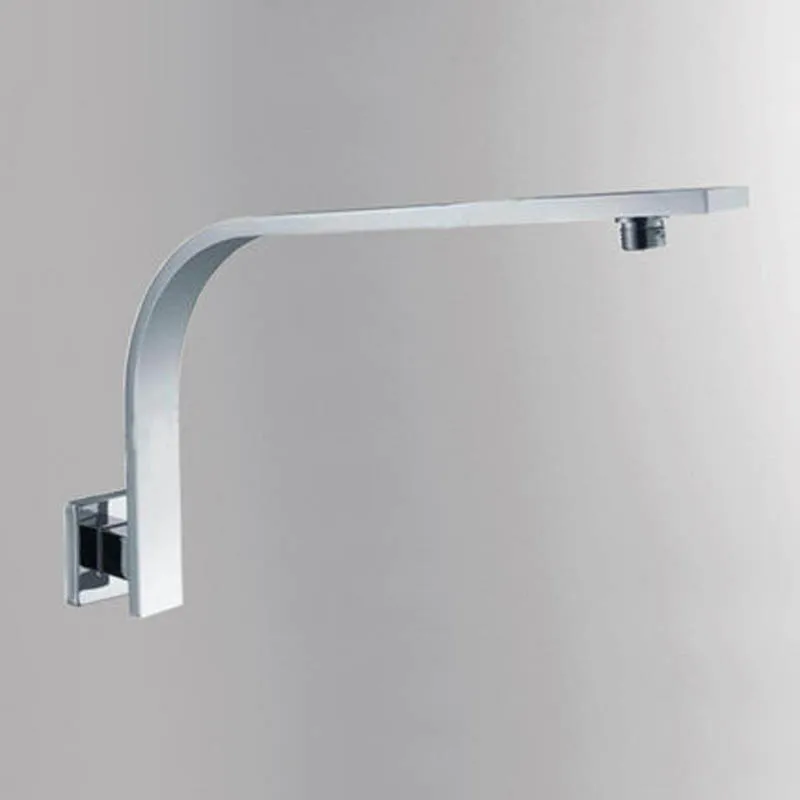 

Modern Shower Arms Rainfall Shower Head Faucet Outlet Connector Solid Copper Chrome Wall Mounted Toilet Bathroom AZPJ018