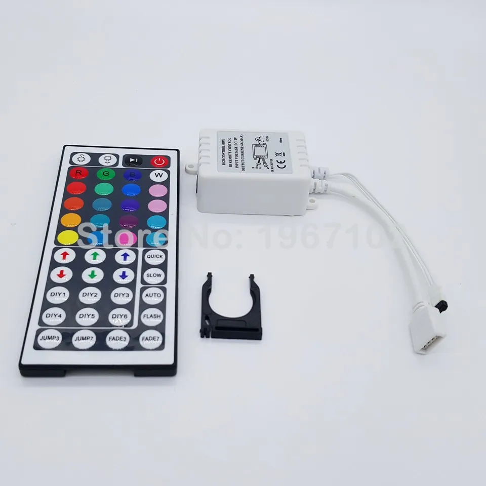 Одиночный rgb-светодиодный пульт управления DC 12V 24key Box 44key 11 клавиш 17key мини Регулятор освещенности с дистанционным управлением для SMD 3528 5050 2835 Светодиодные полосы света