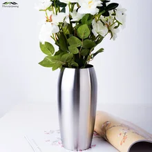 Bloemen Vazen Tafel Middelpunt Vaas Metalen Zilveren Tafelblad Bloem Houder Rvs voor Thuis Decoratie Beste Geschenken G019