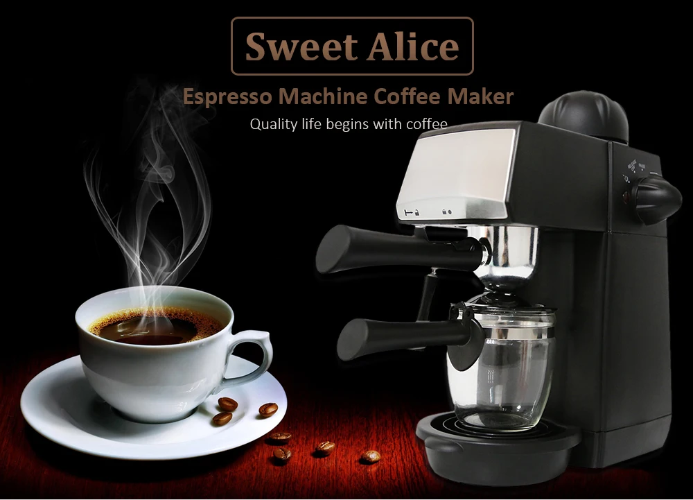 Sweet Alice SW - CRM2001 Semi-automatic Steam Type Espresso Machine Coffee Maker