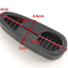 Прочные нескользящие ребристые Нескользящие резиновые накладки, военные накладки на ягодицы, 6 позиций, принадлежности для охоты