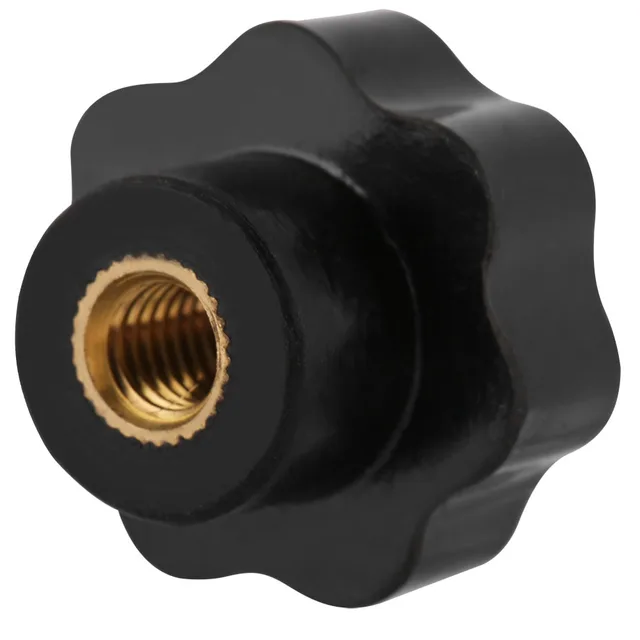10Pcs/Lot Plastic Knob Handles Round Female Knobs For Lathe Tractor