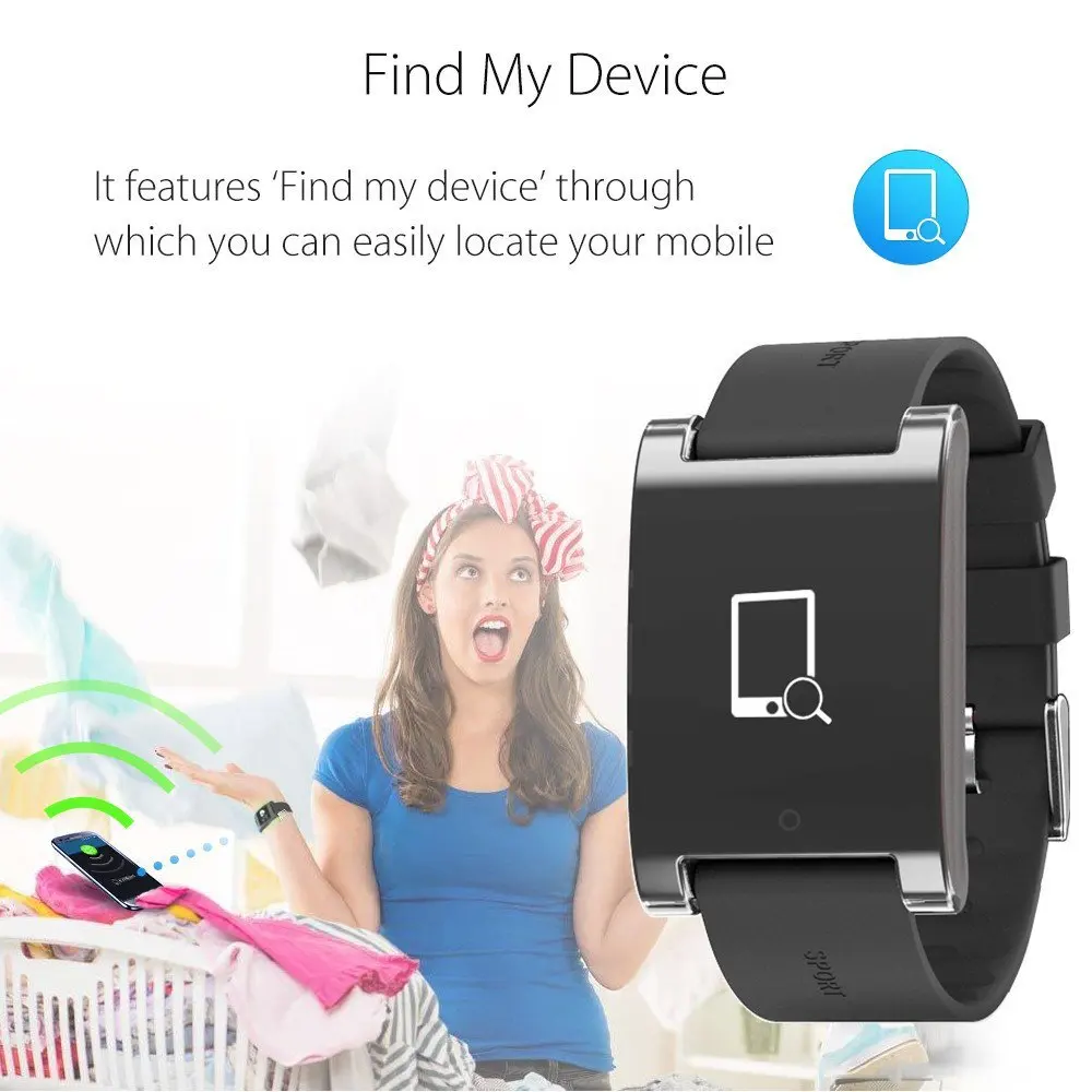 Tezer dm68 heart rate blood pressure monitor smart  watch device