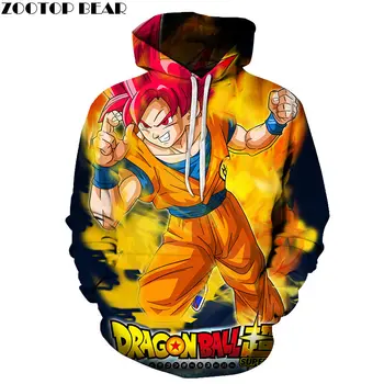 

Dragon Ball Full Of Flame 3D Hoodies Mens Pullover Sweatshirt Brand Cosplay Pullover Hoodie Casual Hoodies Men ZOOTOP BEAR