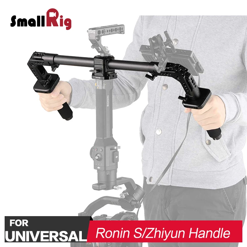 

SmallRig DSLR Camera Dual Handgrip for Handheld Gimbal DJI Ronin S / for Zhiyun Crane Series 2210