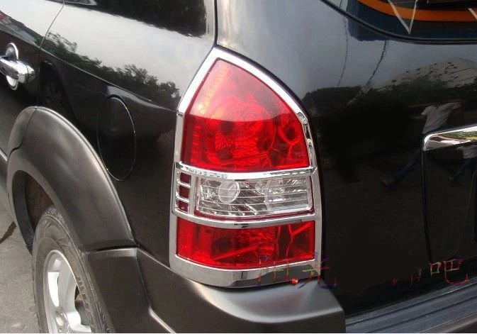 Автомобильный Стайлинг 2005 2006 2007 2008 2009 подходит для HYUNDAI Tucson ABS Хром После фары
