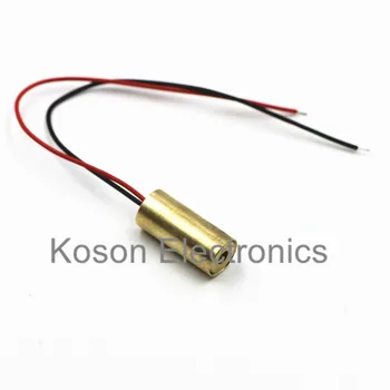 

650nm 9mm 3V 50mW Laser Dot Diode Module Red Copper Head