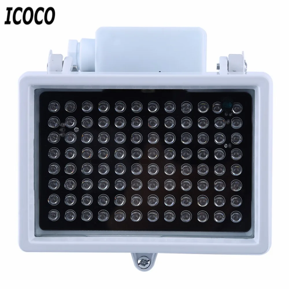 ICOCO DC 12 В 96 светодио дный Ночное видение свет ИК инфракрасный свет универсальная лампа для видеонаблюдения Камера Главная Двор Сад