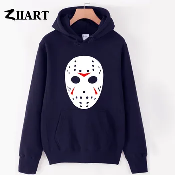 

jason mask clip art Friday the 13th couple clothes girls woman female autumn winter cotton fleece hoodies