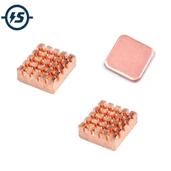 

3pcs / 1 Set Cooling Kit of Pure Copper Heatsinks Cooler Heat Sink for Raspberry Pi 3 Model B