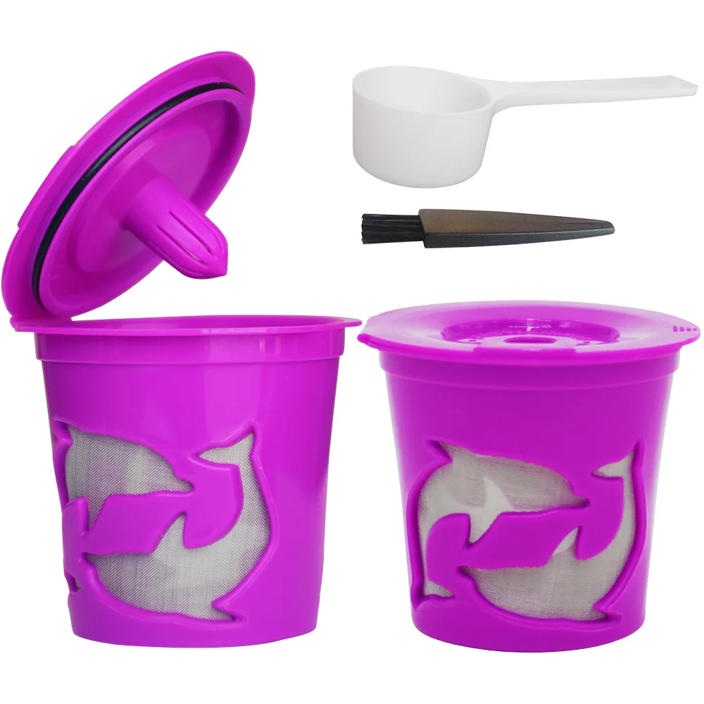 

K Cup Repeat Coffee Filter Coffee Machine Strainer Coffee Capsule Cup Drip Cup Keurig Filter Tea Shell Chritmas Decorations