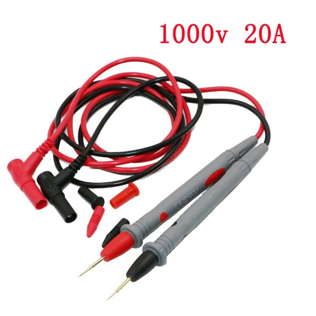 Universal Digital Multi-sensor Test Pen 1000V 20A 1 Pair Portable Digital Multimeter Test Lead Probe Wire Pen Cable