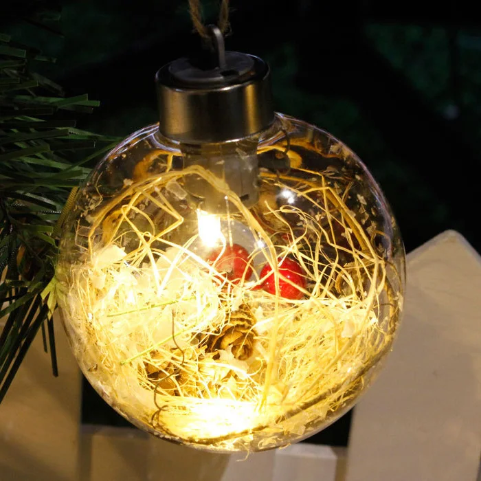 Батарея гирлянда Рождество шар украшения светодиодный светильники для сада-Фея Водонепроницаемый Xams Декор кристалл шар