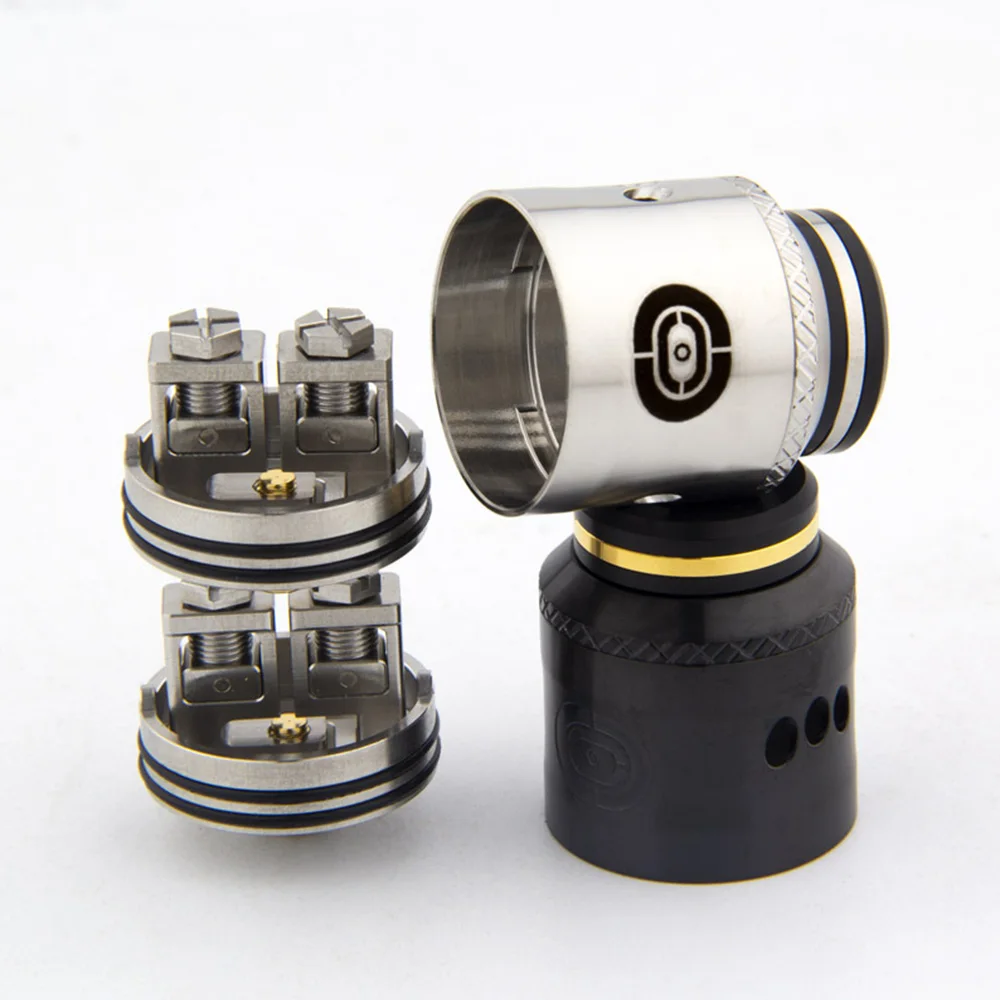 Оригинальный испаритель AUGVAPE OCCULA RDA с легкой одиночной/двойной катушкой BF Pin Fit