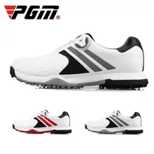 PGM Golf Мужская Водонепроницаемая дышащая спортивная обувь летние ручки пряжки шнурки противоскользящие мужские спортивные кроссовки для гольфа