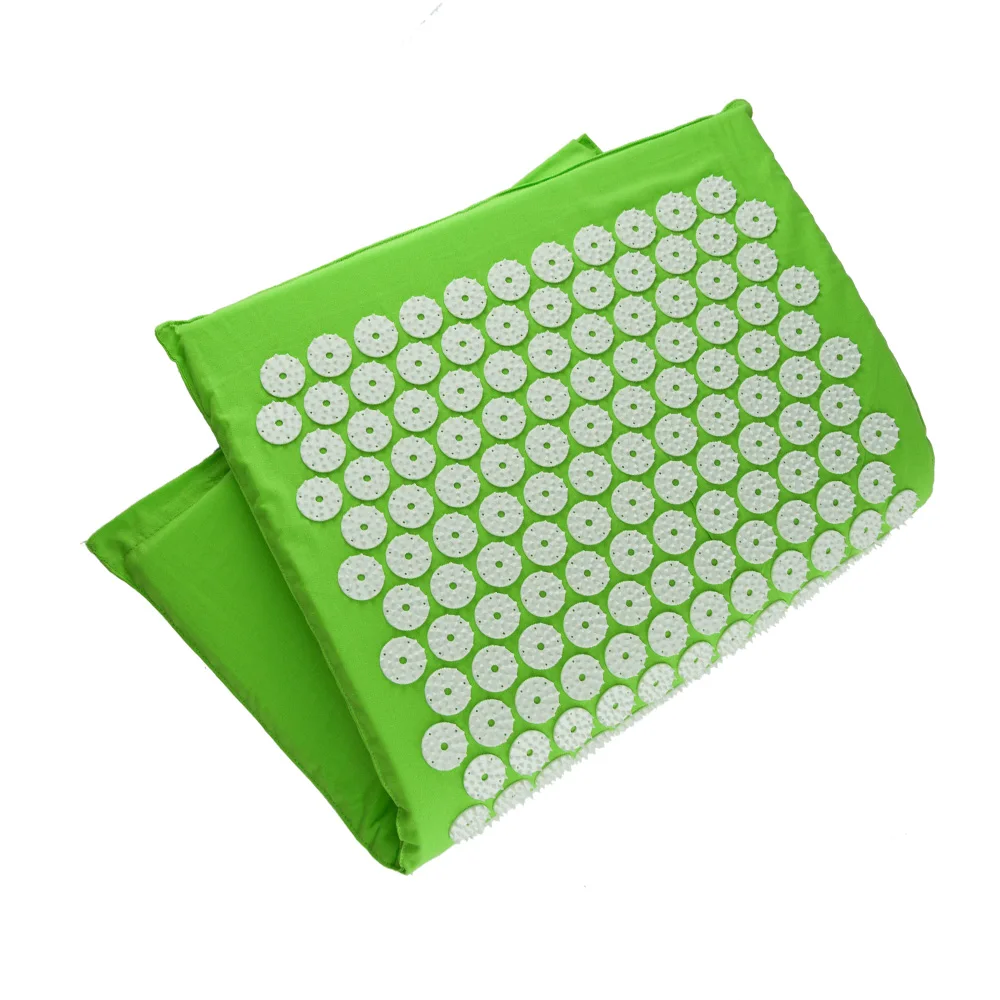 Acupressure Yoga Body Massage Mat Acupuncture Massager Cushion for Shakti Back Pain Relief (Size appro.68*42cm) C11417 Acupressure Yoga Body Massage Mat Acupuncture Massager Cushion for Shakti Back Pain Relief (Size appro.68*42cm) C11417