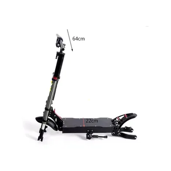

2019 New 8/10/11 inch Double Aluminum Alloy Drive Frame Electric Scooter Frame