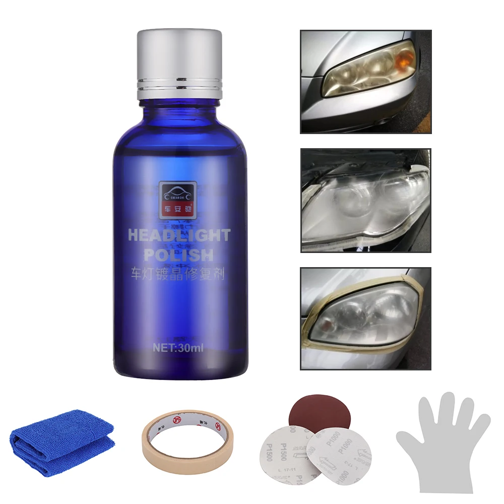 Buy 9H Hardness Car Headlight Polish Liquid Ceramic