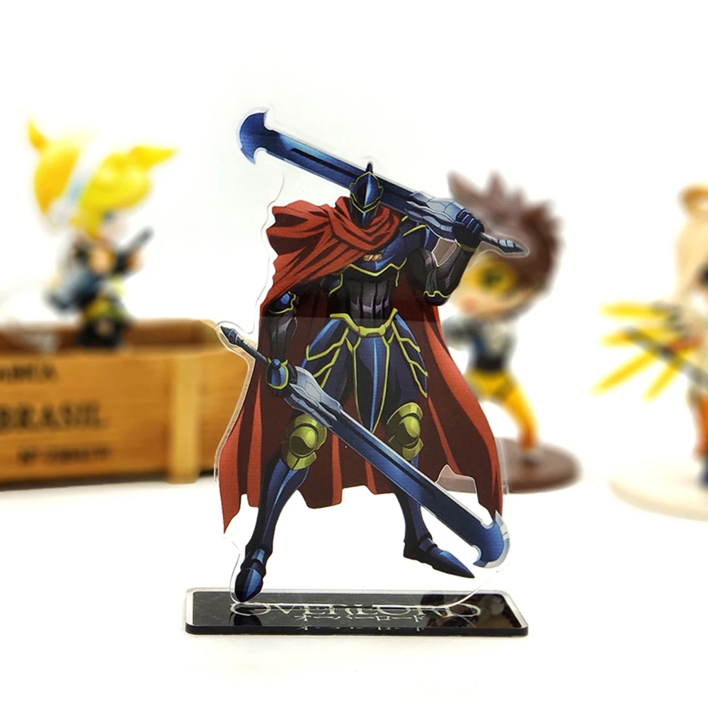 Overlord Momonga Dark Knight Ainz Ooal Gown Acrylic Stand Figure Model Plate Holder Cake Topper Anime Japanese Cool Action Figures Aliexpress