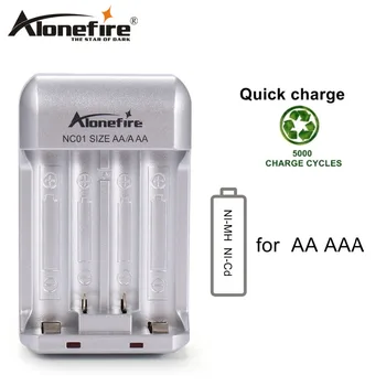 

AloneFrie NC01 1.2V 1.5V Rechargeable battery charger for AA / AAA Ni-Cd Ni-Mh battery charger for Flashlight Toy batteries
