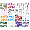 100pcs/lot Nail Sticker Decals Sets Water Transfer Different 100 Designs Beauty Full DIY Tips Nail Charm for Nail Art STZ134-233 ► Photo 3/6