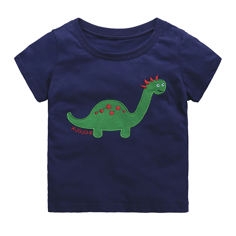 3D Dinosaur Printed T Shirts Baby Boys Tshirts Toddler Kids Short