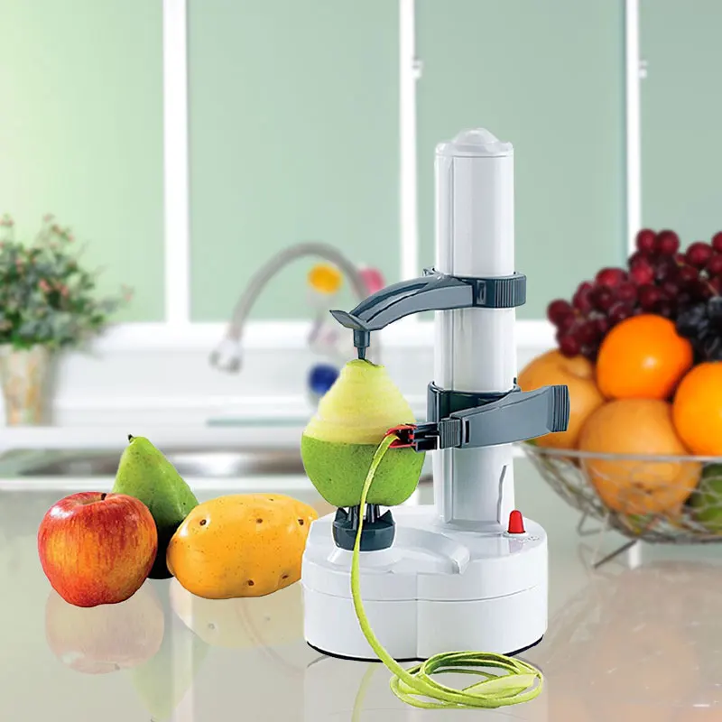 1 pc Multi function Stainless Steel Electric Fruit Apple Peeler Potato