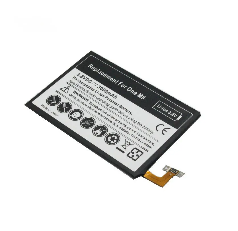 Ciszean 1x3000mAh B0PGE100 / BOPGE100 сменная батарея для HTC One M9 + M9W Plus M9pt Hima Ultra 0PJA10 0PJA13|battery for|battery
