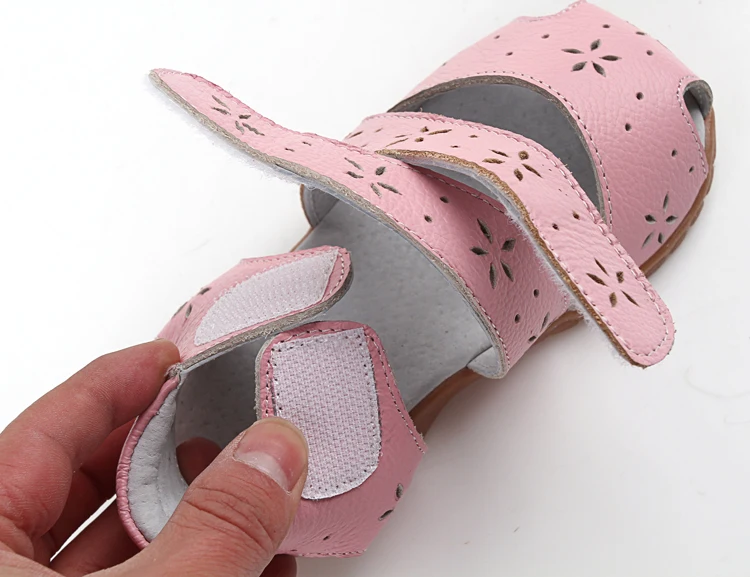 Pisau Sandal Kulit Baru Biru 4