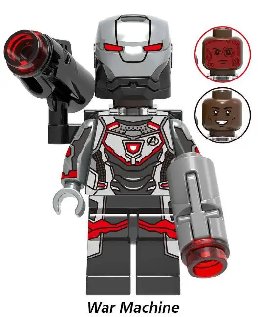 Мстители 4 Endgame Железный человек Mark1 MK7 MK41 военная машина танос мини игрушки