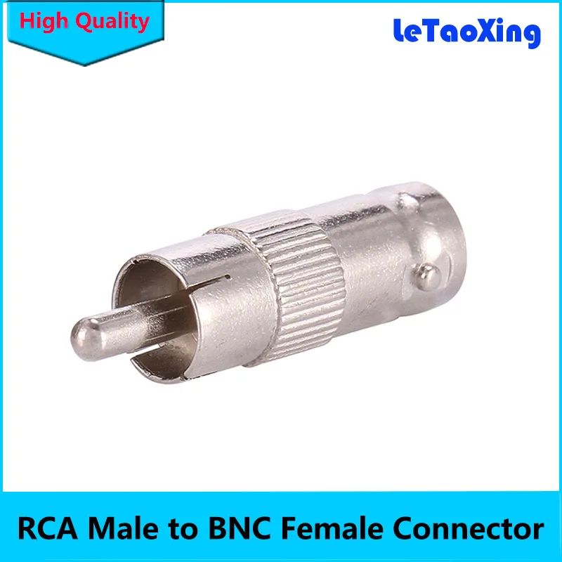 

RCA Male to BNC Female Jack Connector Adapter Coupler Plug For CCTV Camera Security Video Surveillance System
