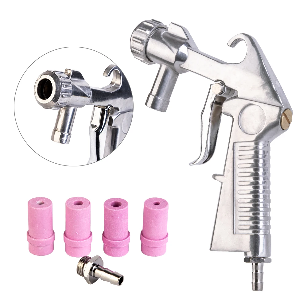 

Sandblaster Air Siphon Feed Blast Nozzle Ceramic Tips Abrasive Sand Blasting 2019 New Arrival