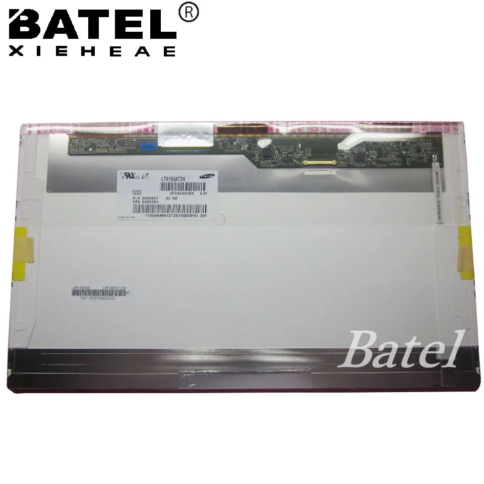 

LTN156AT24 WXGA Matrix for laptop 15.6 LCD Screen 1366x768 HD Glare LVDS 40pin Glossy Replacement